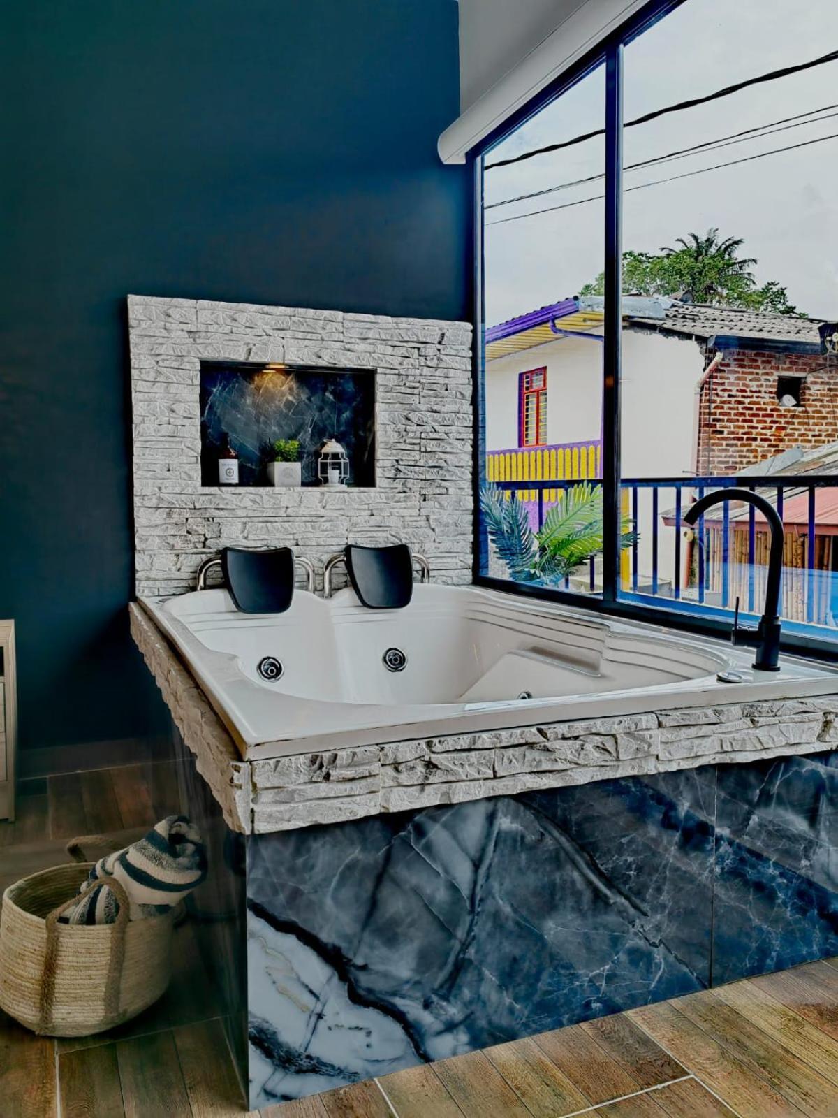 Habitacion Deluxe 2 Con Jacuzzi A 20 Mt Del Parque Salento Extérieur photo